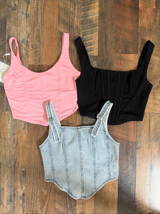 wild fable Tops - 3 Corset Top Bundle S/M
